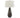 Lia Faceted Brown Table Lamp