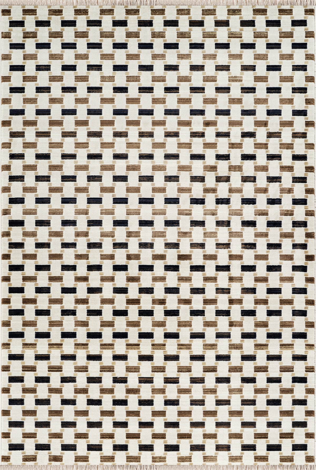 Austin Textured Check Rug