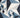 Deco Geometric Blue Rug