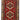 Red Southwestern 6x9 Rug Geometric Design Bright Red with Beige Green Medallions Hand Knotted Antique Wool Rug