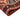 Red Southwestern 6x9 Rug Geometric Design Bright Red with Beige Green Medallions Hand Knotted Antique Wool Rug