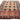 Bright Red Blue 5x7 Area Rug Handmade Vintage Rug
