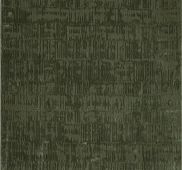 Plush Deco Abstract Washable Sage Green Rug