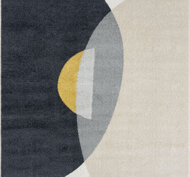 Deco Half Moon Beige Rug