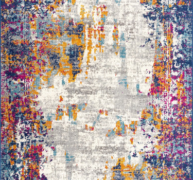 Malibu Modern Splatter Multicolor Rug