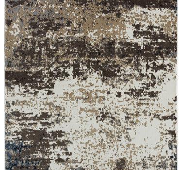Aspen Abstract Brown Rug