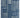 Casa Lined Boxes Blue Rug