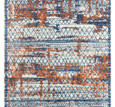 Casa Multi Linked Diamonds Multicolor Rug