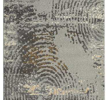 Laguna Circular Motion Grey Rug