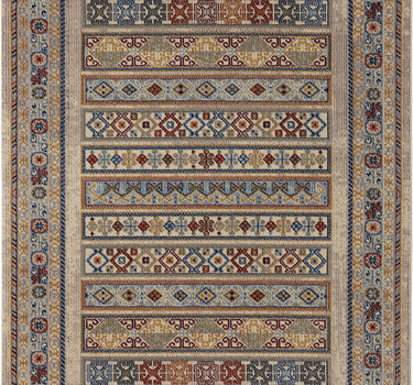 Mesa Southwest Tribal Pattern Beige Rug