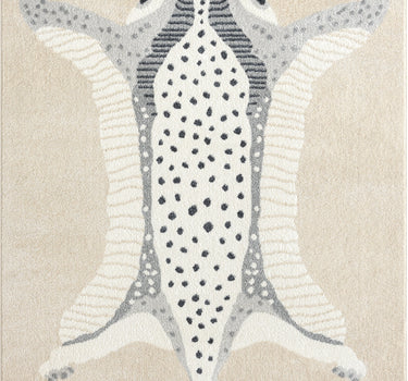 Nuevo Animal Print Beige Rug