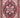 Molana Medallion Washable Red Rug