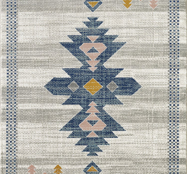 Beige/Blue