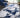Regal Abstract Washable Blue Rug