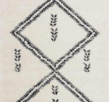 Willow Shag Zig Zag Cream Rug