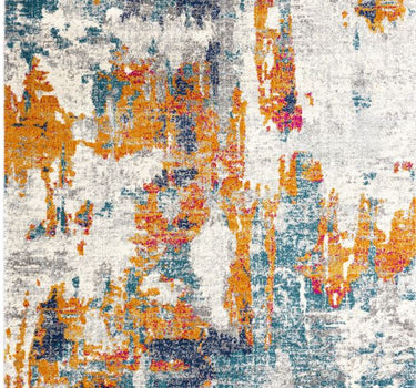 Malibu Scattered Paint Multicolor Rug
