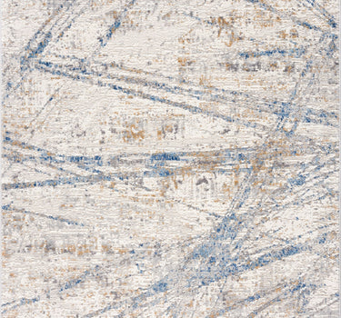 Dunes Crisscross Linear Beige Rug