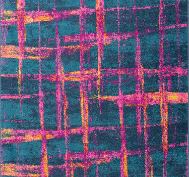 Malibu Scattered Lines Multicolor Rug